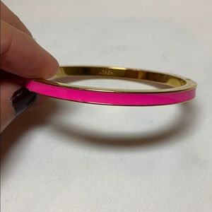 J.Crew Skinny Pink Hinge Bracelet